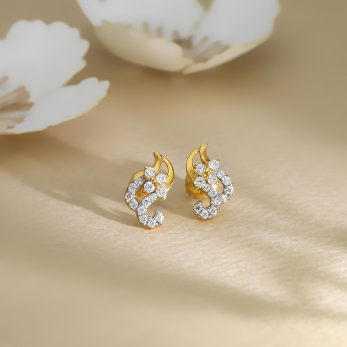 Malabar Gold Studs Earring ERDZL29857