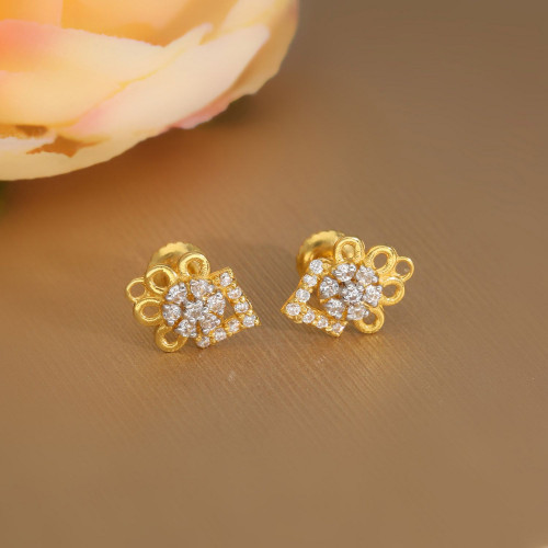 Malabar Gold Studs Earring ERDZL29885