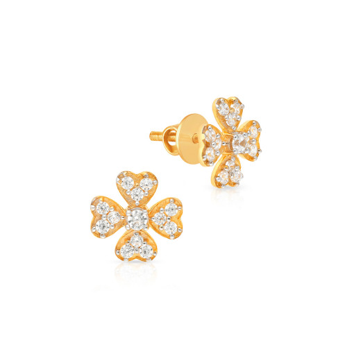 Starlet Gold Studs Earring ERDZL30234