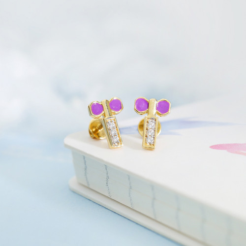 Starlet Gold Studs Earring ERDZL30239
