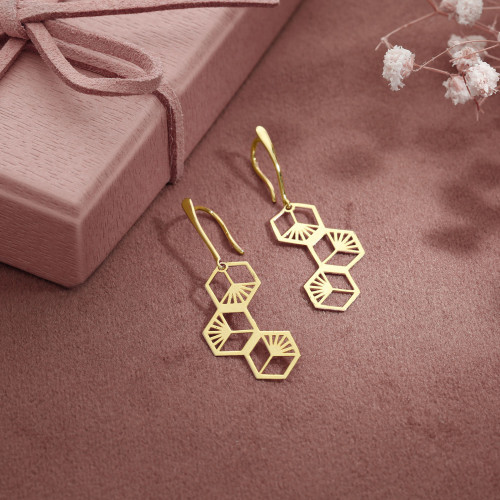 Malabar Gold Drops Earring ERDZL43272