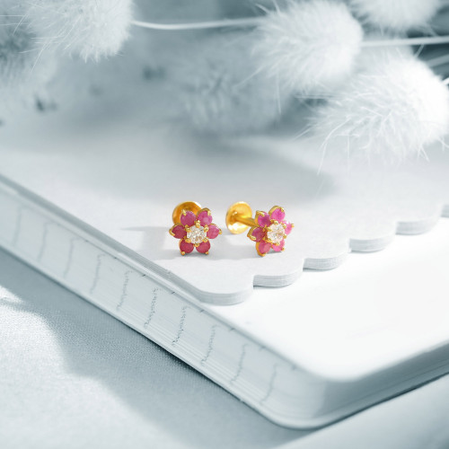 Precia Gemstone Earring ERDZL45156