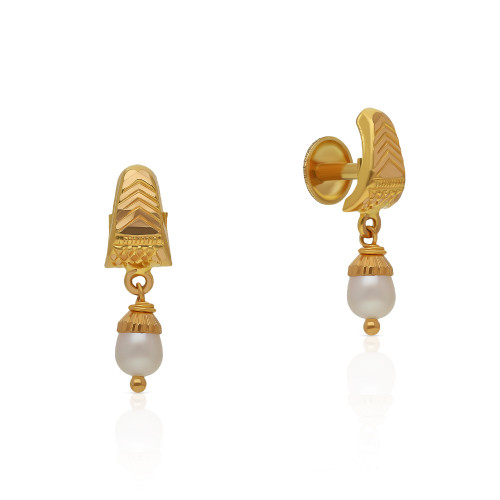 Malabar Gold Drops Earring ERGLT13894