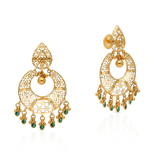 Malabar Gold Chandbali Earring ERIMZ22419
