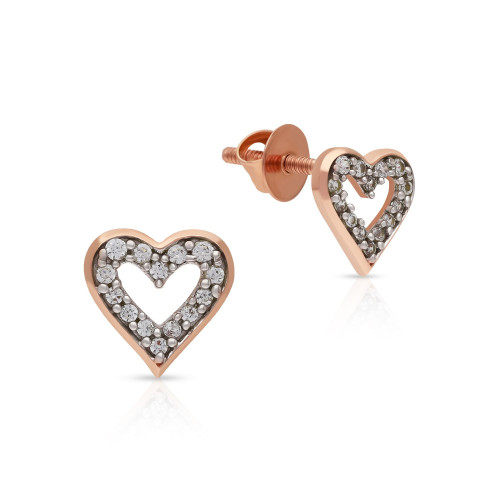 Zoul Gold Studs Earring ERNKDZL42394