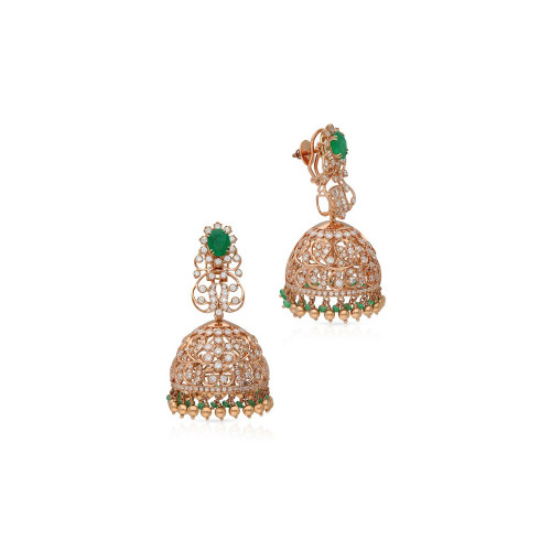 Mine Diamonds Gold Earring ERNKHRT11074