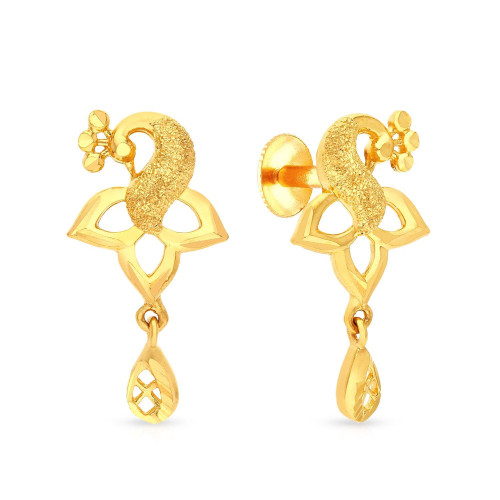 Malabar Gold Earring ERSKDNP175B_Y