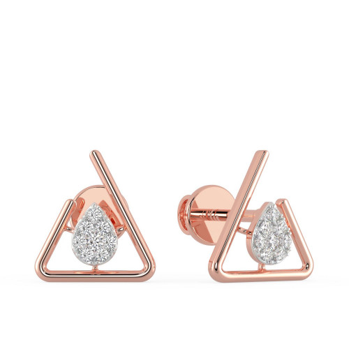 Zoul Diamond Gold Earring ERZOL10022