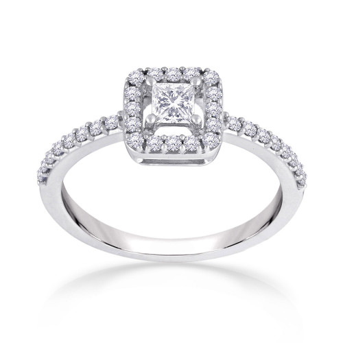 Mine Diamond Studded Casual Gold Ring FJRFAB1505RN