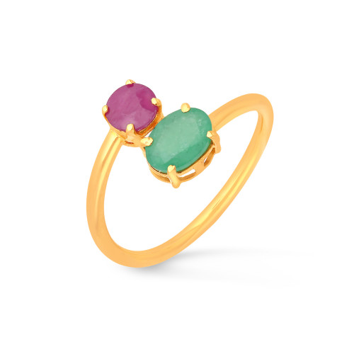 Precia Gemstone Gold Ring FRDZL24080