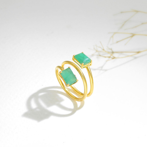 Precia Gemstone Gold Ring FRDZL24084