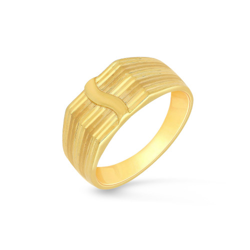Malabar 22 KT Gold Studded Ring For Men FRGEDZRURGW735