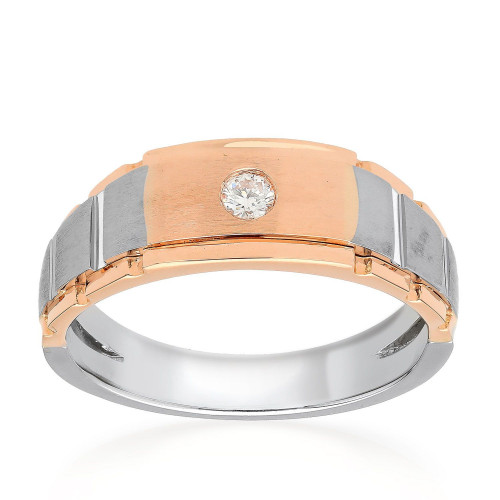 Mine Diamond Platinum Ring FRMPT10014