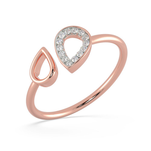Zoul Diamond Gold Ring FRZOL10002
