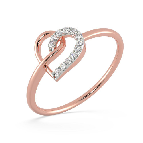 Mine Diamond Gold Ring FRZOL10009