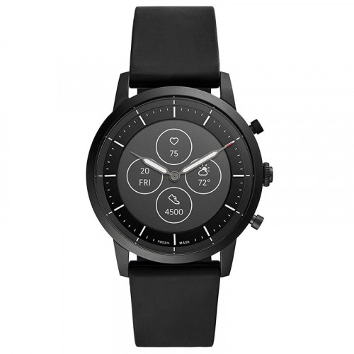 Fossil Men's Hybrid Smartwatch Black Watch FTW7010