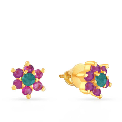 Precia Gold Earring HBDAAAABQIGL