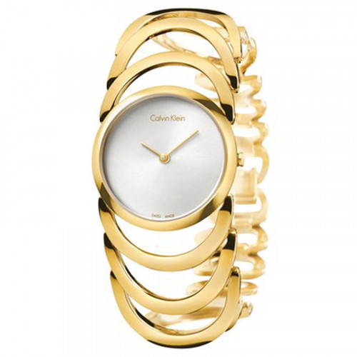 Calvin Klein Women's Body Gold Plated Watch K4G23526