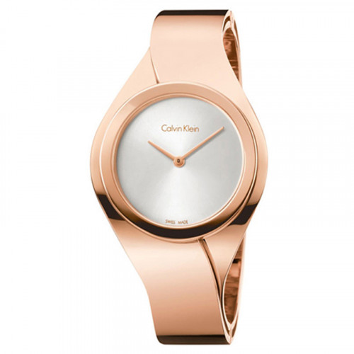 Calvin Klein Women's Senses Gold Plated Watch K5N2M626