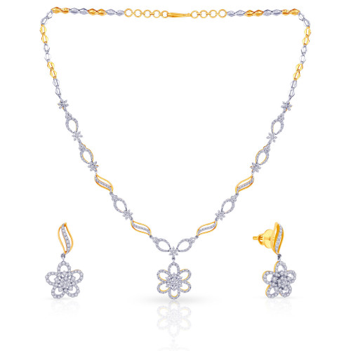 Mine Diamond Necklace Set KLNCN46069V