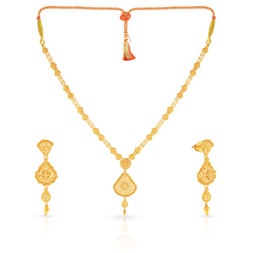 Malabar Gold Necklace Set KLTACGGMCGHB