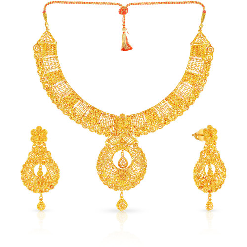 Malabar Gold Necklace Set KLTCLLYCOBO