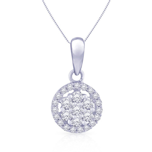 Mine Diamond Pendant MBPD10001W