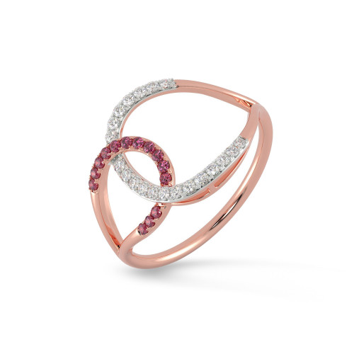 Mine Diamond Studded Casual Gold Ring MBRG01233