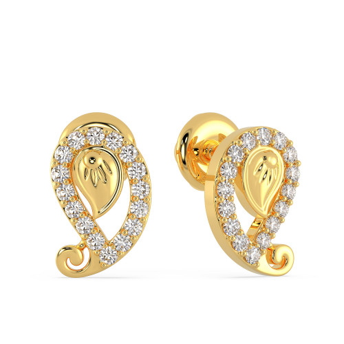 Buy Malabar Gold Earring MHAAAAAAHLYY for Women Online | Malabar Gold ...