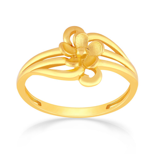 Malabar 22 KT Gold Studded Casual Ring MHAAAAAARZYX