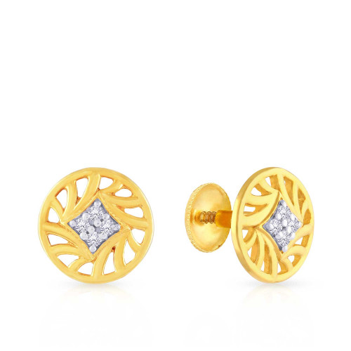 Buy Malabar Gold Earring MHAAAAADGLZM for Women Online | Malabar Gold ...