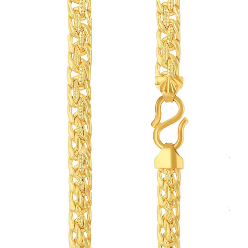 Malabar 22 KT Gold Studded Fancy Chain MHAAAAAHEBOD