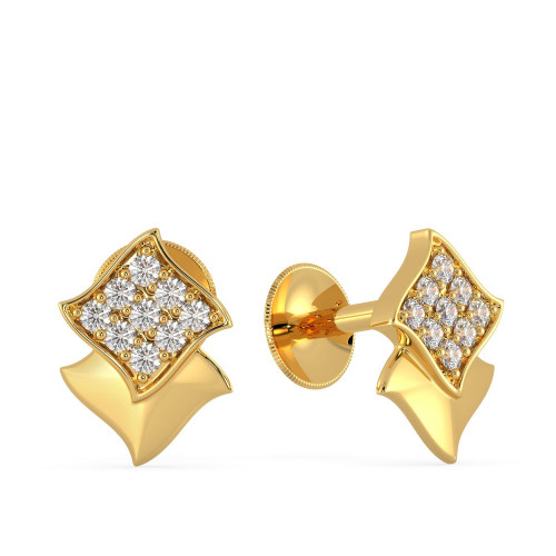 Malabar 22 KT Gold Studded Earring MHAAAAAHUQSR