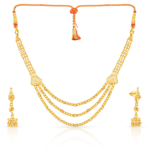 Malabar Gold Necklace Set MHAAAACPKXLV