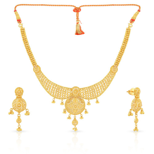 Malabar Gold Necklace Set MHAAAADFEDAJ