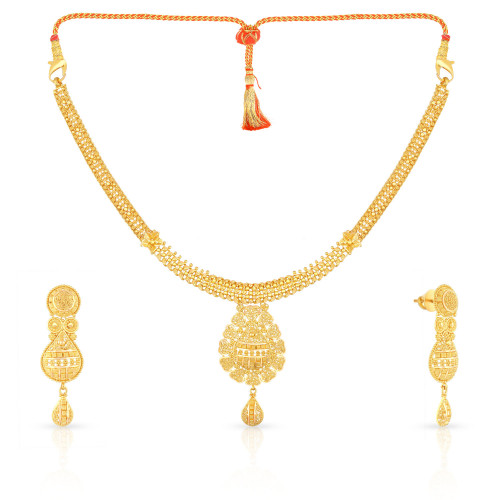 Malabar Gold Necklace Set MHAAAADFFXBI
