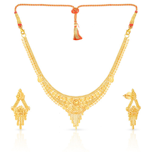 Malabar Gold Necklace Set MHAAAADFGEGY