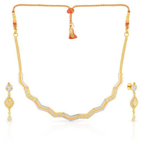 Malabar Gold Necklace Set MHAAACTBWBBQ