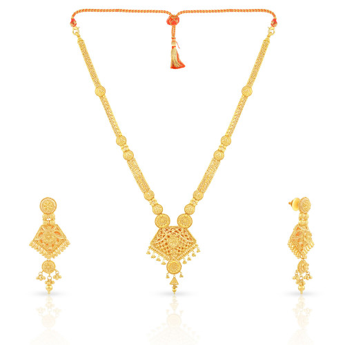 Malabar Gold Necklace Set MHIOYCIOXW