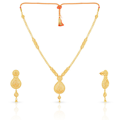 Malabar Gold Necklace Set MHJUFLJUIF