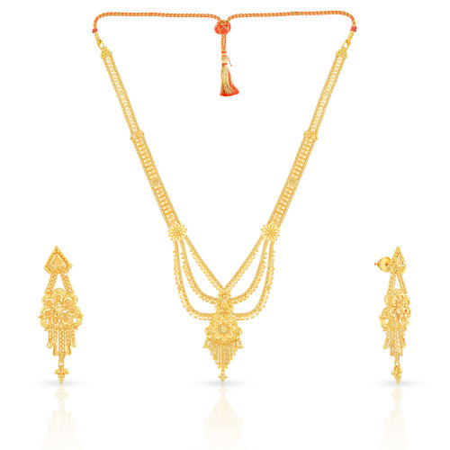 Malabar Gold Necklace Set MHKDBMKDBP