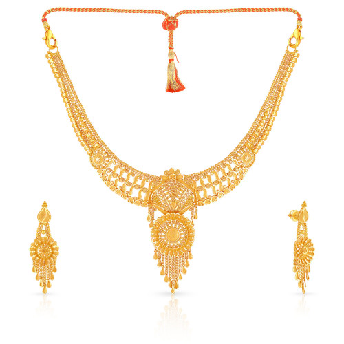 Malabar Gold Necklace Set MHRGXORGZD