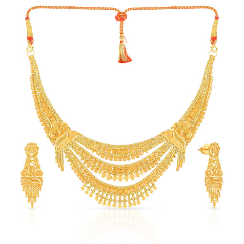 Malabar Gold Necklace Set MHURZPURJS