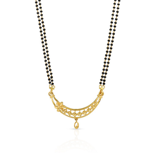 Malabar Gold Semi Long Mangalsutra MSDZL19512
