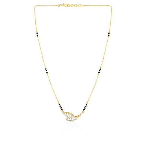 Malabar Gold Semi Long Mangalsutra MSDZL40188