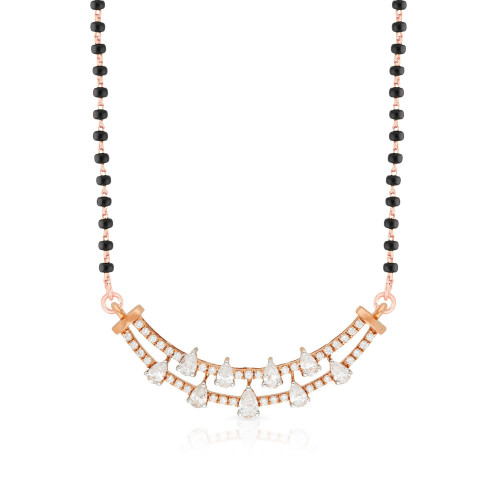 Mine Diamond Mangalsutra MSTMALR10129