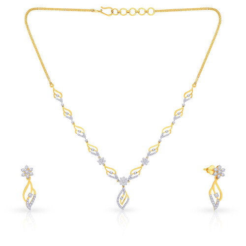 Mine Diamond Necklace Set N652059