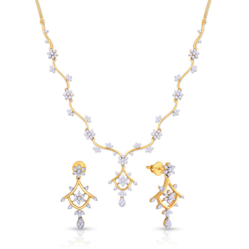 Mine Diamond Necklace Set NE3838