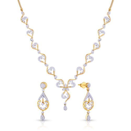 Mine Diamond Necklace Set NE4563