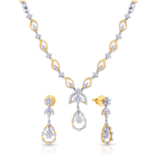 Mine Diamond Necklace Set NE4684M